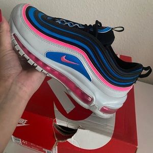 Nike Air Max 97 (GS) "Platinum Blue Pink"